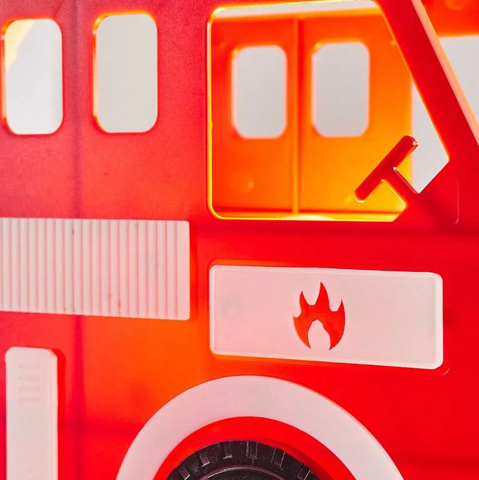 Suspension Praya Rouge, 2 Lumieres