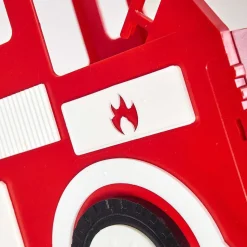 Suspension Praya Rouge, 2 Lumieres