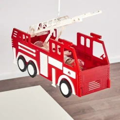 Suspension Praya Rouge, 2 Lumieres