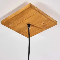 Suspension Shiburg Bois Clair, 1 Lumiere