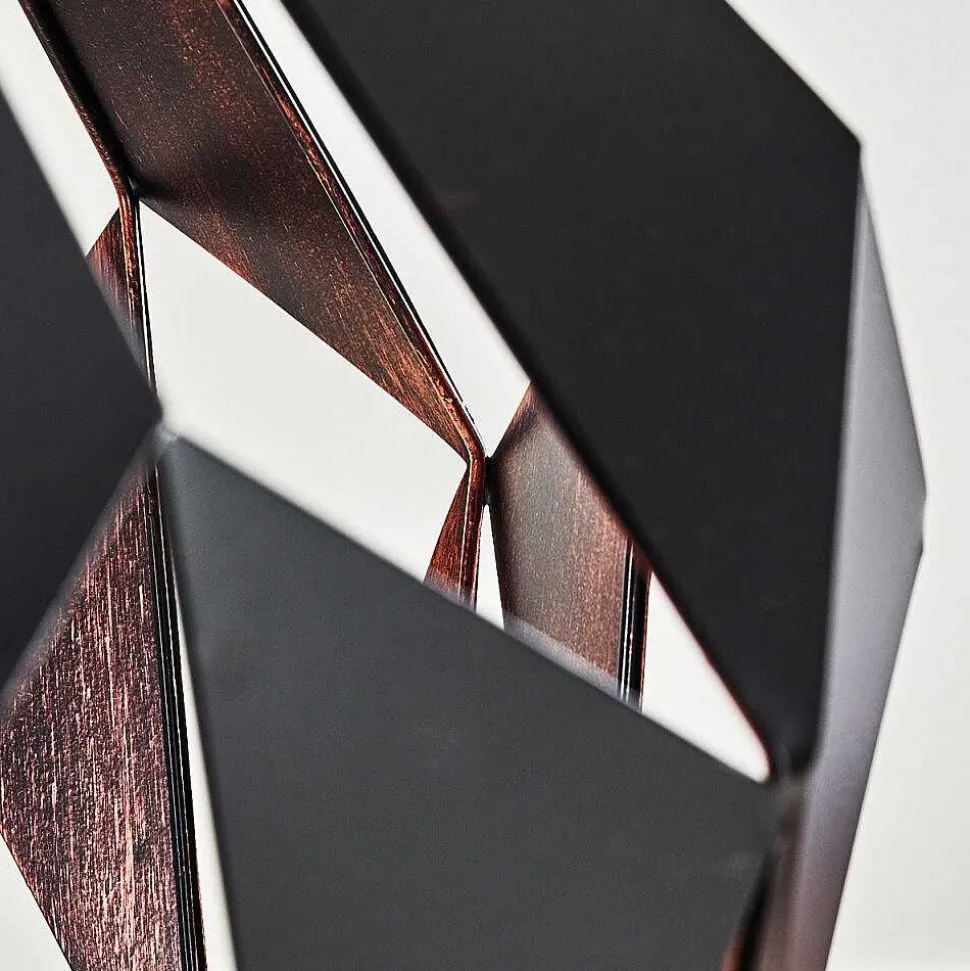 Suspension Situk Cuivre, Noir, 1 Lumiere