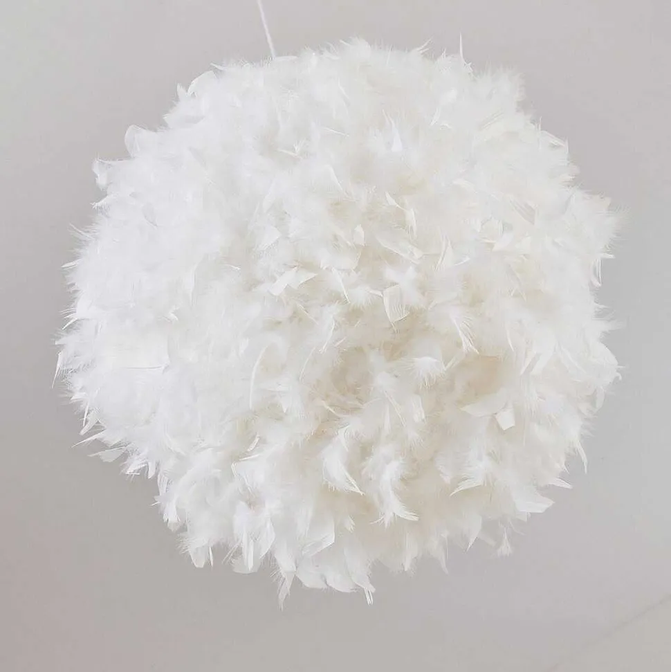 Suspension Skaulo Blanc, 1 Lumiere