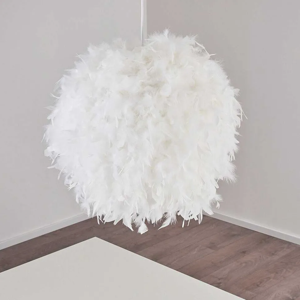 Suspension Skaulo Blanc, 1 Lumiere