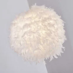 Suspension Skaulo Blanc, 1 Lumiere