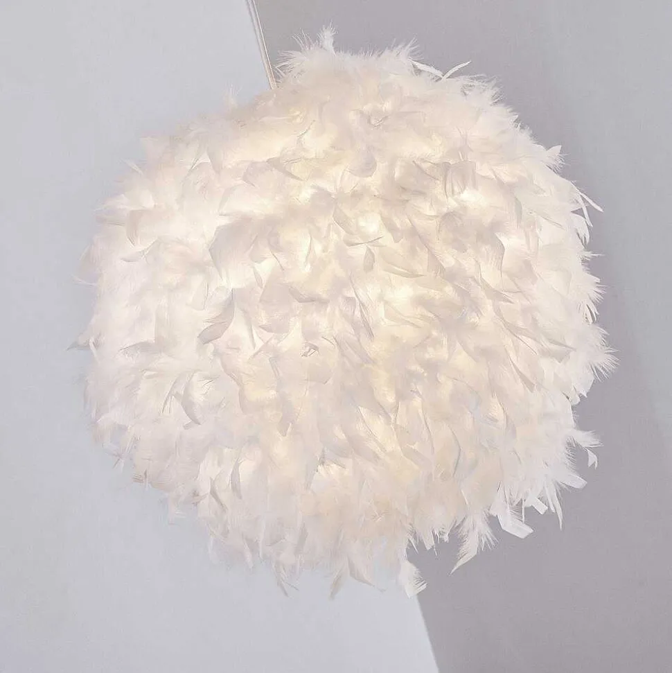 Suspension Skaulo Blanc, 1 Lumiere