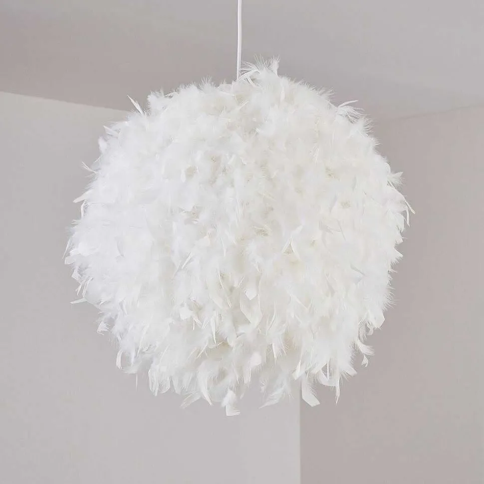 Suspension Skaulo Blanc, 1 Lumiere