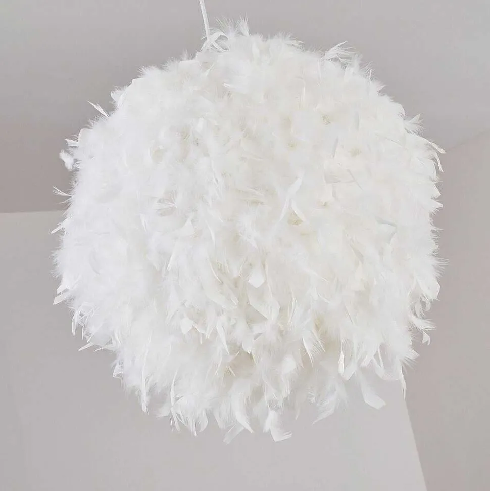 Suspension Skaulo Blanc, 1 Lumiere