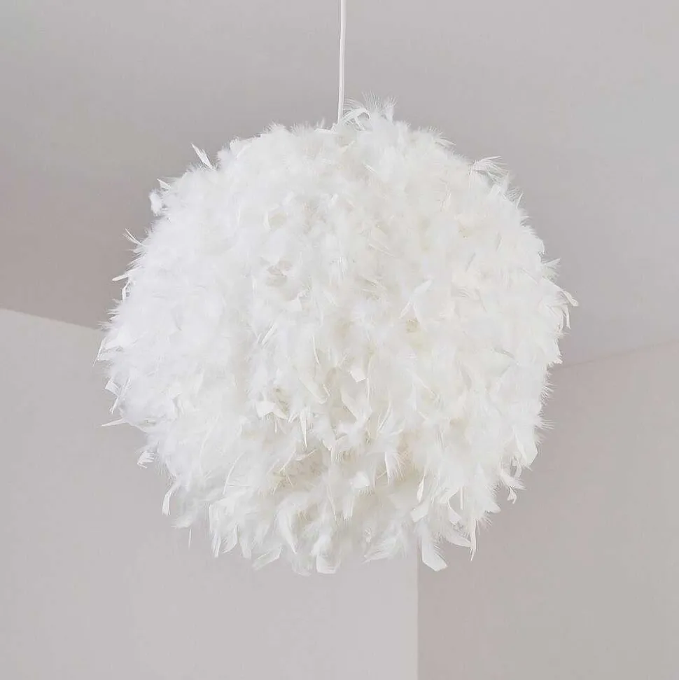 Suspension Skaulo Blanc, 1 Lumiere