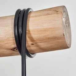 Suspension Soungou Ecru, Noir, 5 Lumieres