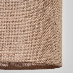 Suspension Soungou Ecru, Noir, 4 Lumieres