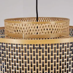 Suspension Tunga Noir, 1 Lumiere