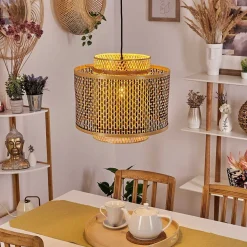 Suspension Tunga Noir, 1 Lumiere