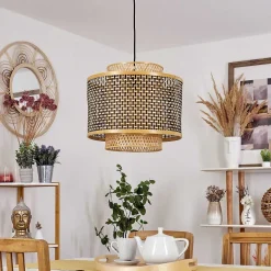 Suspension Tunga Noir, 1 Lumiere