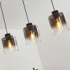 Suspension Wichit Noir, 3 Lumieres