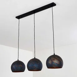 Suspension Wildervanksterdallen Noir, 3 Lumieres