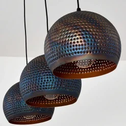 Suspension Wildervanksterdallen Noir, 3 Lumieres