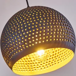 Suspension Wildervanksterdallen Noir, 3 Lumieres