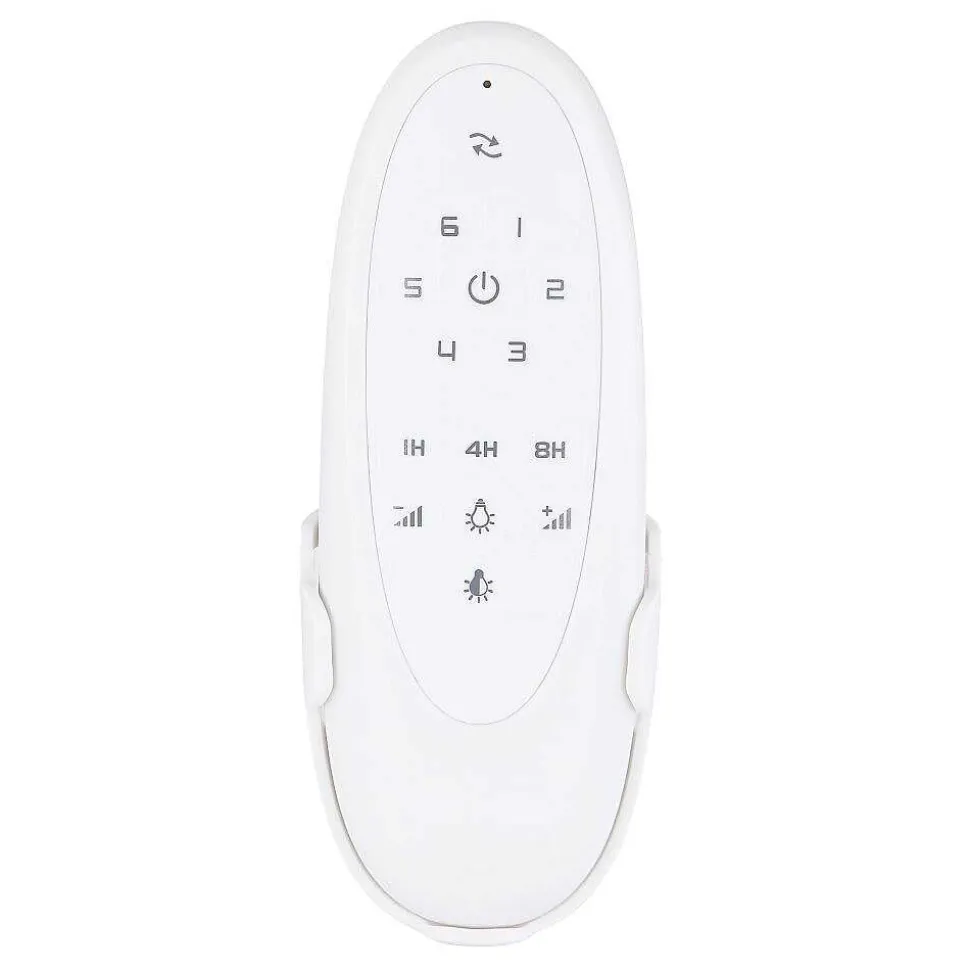 Ventilateur De Plafond Globo Viviana Led Nickel Mat, 1 Lumiere, Telecommandes