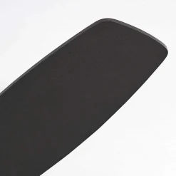 Ventilateur De Plafond Irving Chrome, Gris, Bois Clair, 5 Lumieres