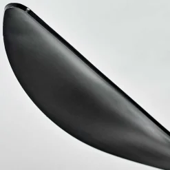 Ventilateur De Plafond Malloa Led Noir, 1 Lumiere, Telecommandes