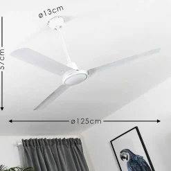 Ventilateur De Plafond Nerja Blanc