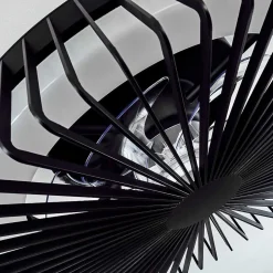 Ventilateur De Plafond Rivarotta Led Blanc, 1 Lumiere, Telecommandes