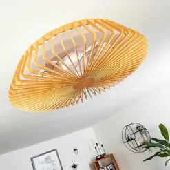 Ventilateur De Plafond Rivarotta Led Blanc, 1 Lumiere, Telecommandes