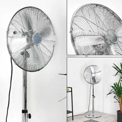 Ventilateur Mahon Chrome