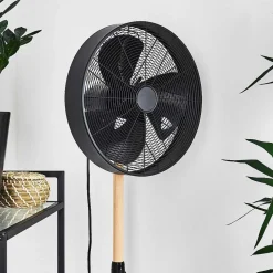 Ventilateur Markham Bois Clair, Noir