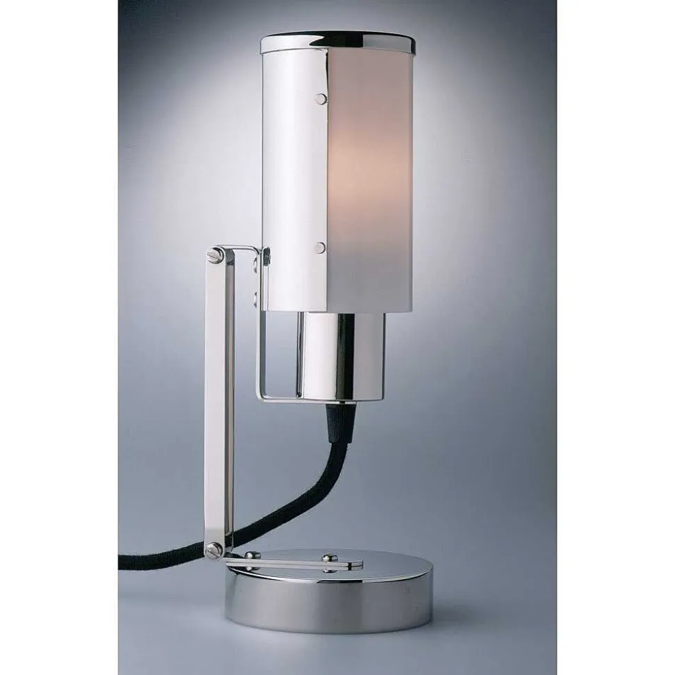 Wagenfeld Tecnolumen Lampe A Poser Nickel Brillant, 1 Lumiere
