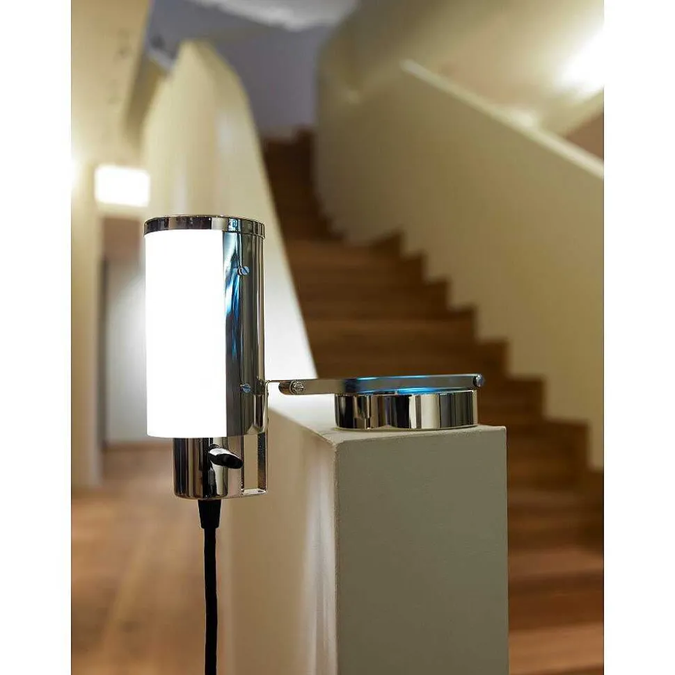 Wagenfeld Tecnolumen Lampe A Poser Nickel Brillant, 1 Lumiere