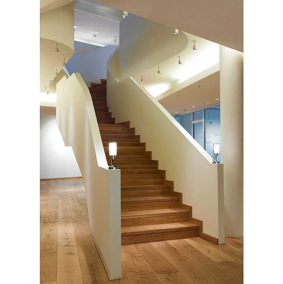 Wagenfeld Tecnolumen Lampe A Poser Nickel Brillant, 1 Lumiere