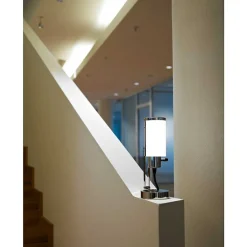 Wagenfeld Tecnolumen Lampe A Poser Nickel Brillant, 1 Lumiere